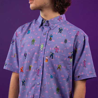 RSVLTS Scooby-Doo Short Sleeve Shirt Scooby-Doo "Scoob, Run!" – KUNUFLEX Short Sleeve Shirt