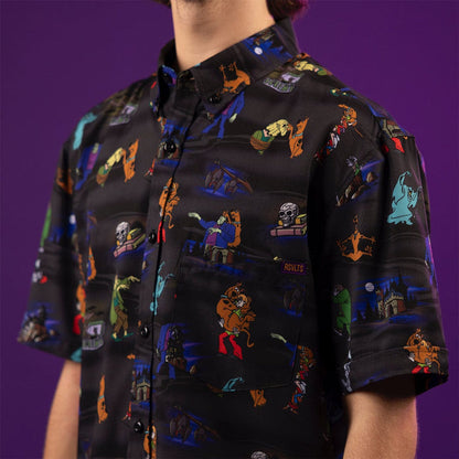 RSVLTS Scooby-Doo Short Sleeve Shirt Scooby-Doo "You Meddling Kids" – KUNUFLEX Short Sleeve Shirt