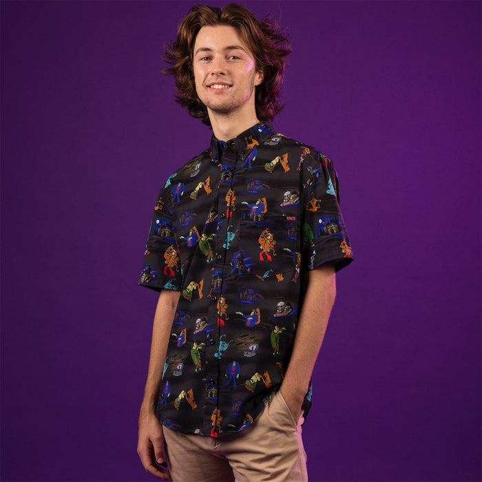 RSVLTS Scooby-Doo Short Sleeve Shirt Scooby-Doo "You Meddling Kids" – KUNUFLEX Short Sleeve Shirt