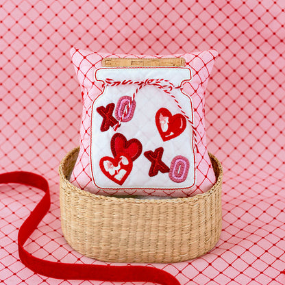 Sealed With XOXO Bowl Fillers (Downloadable Sewing and Machine Embroidery Pattern)