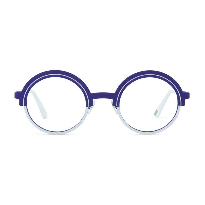 Purple/White