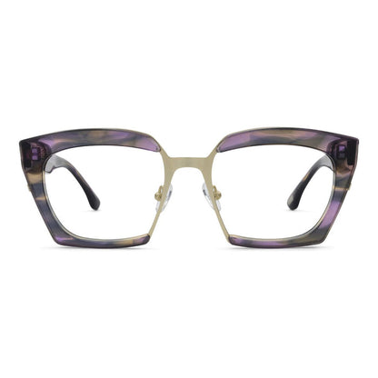 Purple Streak / Matte Gold