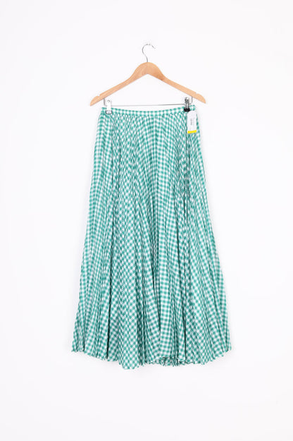 Seven Ten by Miho Kawahito Womens Green Maxi Skirt Size M