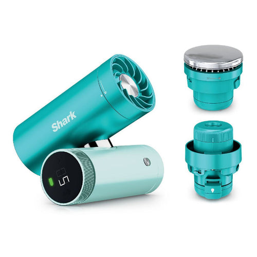 Shark ChillPill 3-in-1 Fan, Mist & InstaChill System – Glacier FA022UKBL Blue