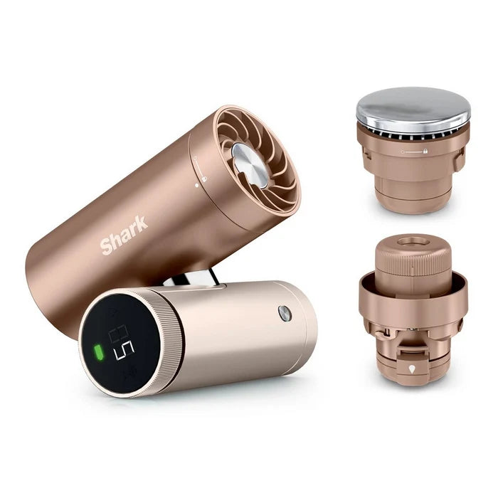 Shark ChillPill 3-in-1 Fan, Mist & InstaChill System – Iced Latte FA022UKBR Brown