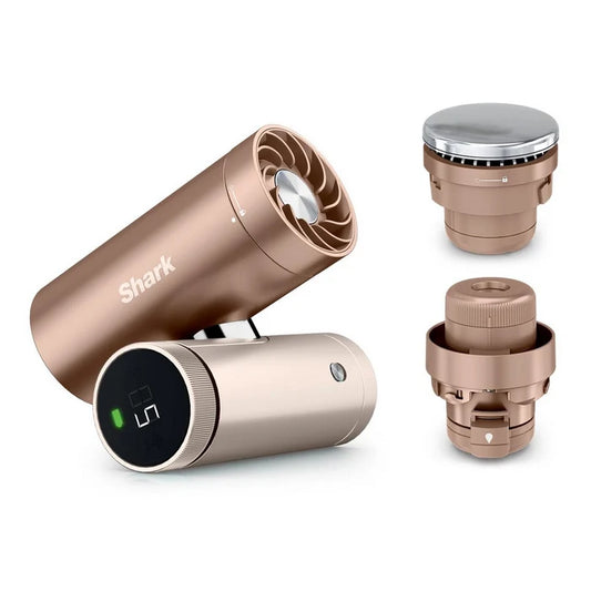 Shark ChillPill 3-in-1 Fan, Mist & InstaChill System – Iced Latte FA022UKBR Brown