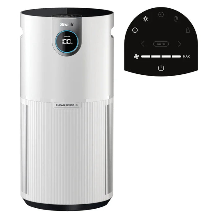 SHARK UA205 Nanoseal HEPA Air Purifier MAX with Clean Sense - Factory serviced with Home Essentials warranty
