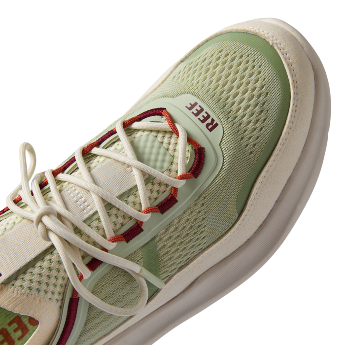 Close-up of the Shorebreak TRV shoe toe facing right, featuring lightweight breathable mesh and surf-inspired comfort design.