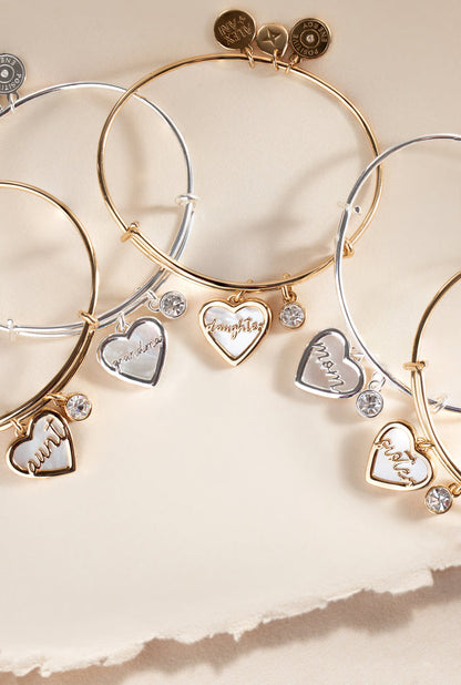Sister Mother of Pearl Bangle