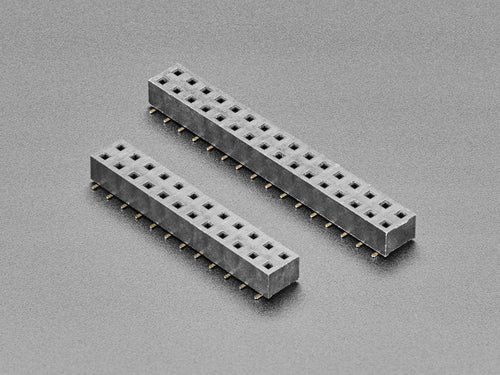 SMT Socket Header Kit for FeatherWings by The Pi Hut - The Pi Hut
