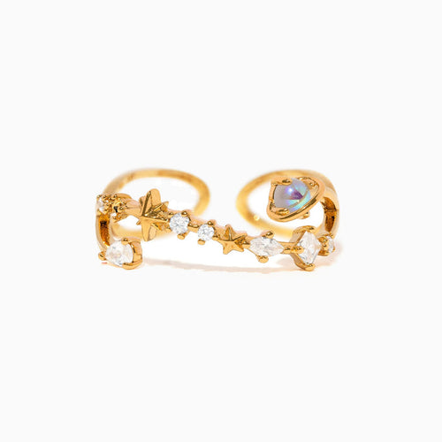 Solar Divide Adjustable Ring
