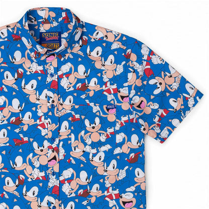 RSVLTS XS Sonic Short Sleeve Shirt Sonic "Catch Me If You Can" – KUNUFLEX Short Sleeve Shirt Sonic "Catch Me If You Can" – KUNUFLEX Short Sleeve Shirt