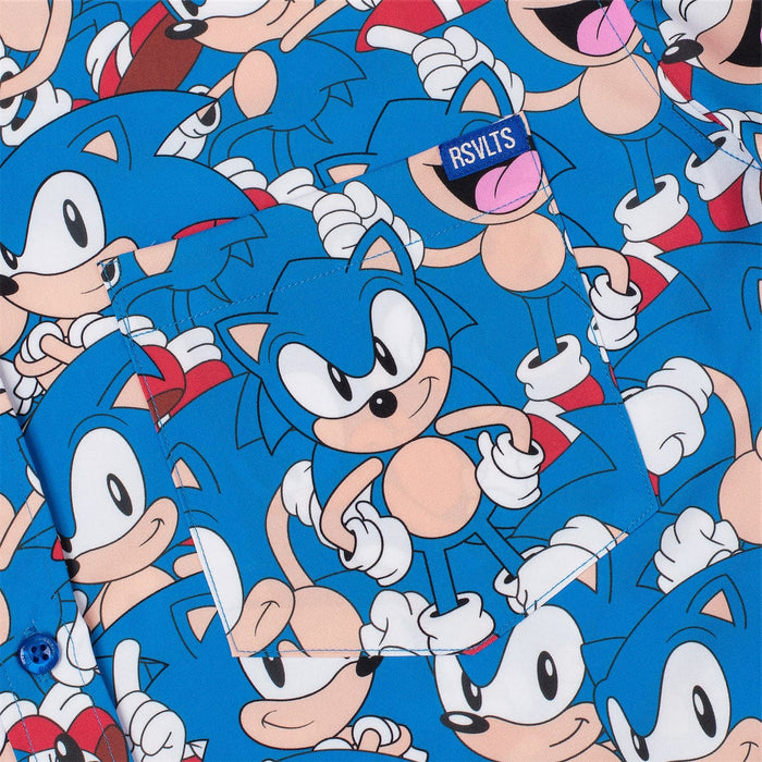 RSVLTS Sonic Short Sleeve Shirt Sonic "Catch Me If You Can" – KUNUFLEX Short Sleeve Shirt Sonic "Catch Me If You Can" – KUNUFLEX Short Sleeve Shirt