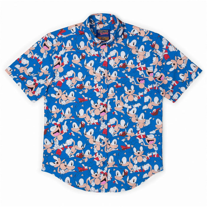 RSVLTS Sonic Short Sleeve Shirt Sonic "Catch Me If You Can" – KUNUFLEX Short Sleeve Shirt Sonic "Catch Me If You Can" – KUNUFLEX Short Sleeve Shirt