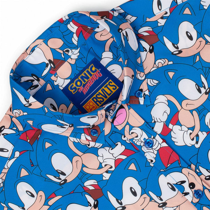 RSVLTS Sonic Short Sleeve Shirt Sonic "Catch Me If You Can" – KUNUFLEX Short Sleeve Shirt Sonic "Catch Me If You Can" – KUNUFLEX Short Sleeve Shirt