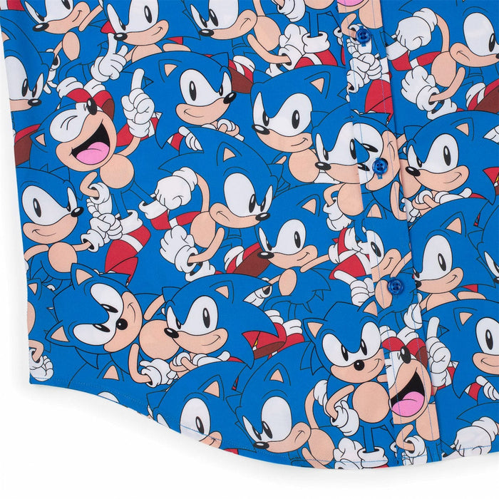 RSVLTS Sonic Short Sleeve Shirt Sonic "Catch Me If You Can" – KUNUFLEX Short Sleeve Shirt Sonic "Catch Me If You Can" – KUNUFLEX Short Sleeve Shirt