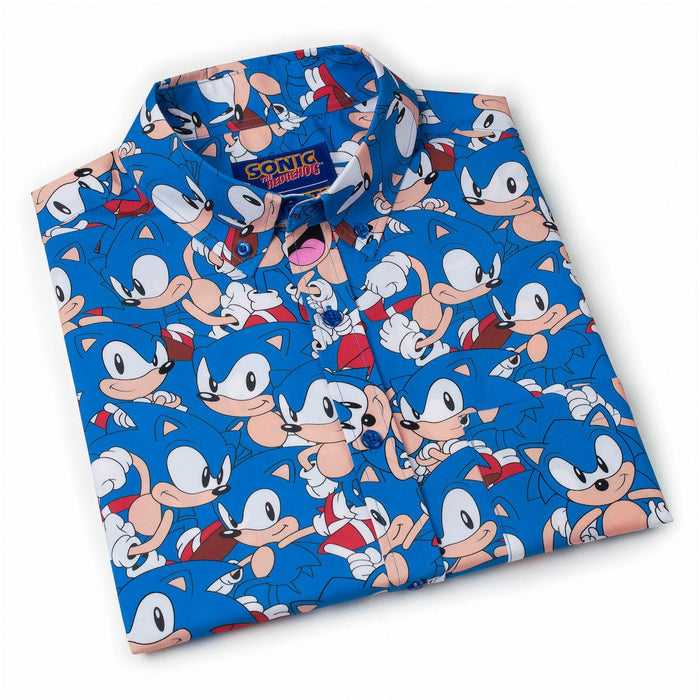 RSVLTS Sonic Short Sleeve Shirt Sonic "Catch Me If You Can" – KUNUFLEX Short Sleeve Shirt Sonic "Catch Me If You Can" – KUNUFLEX Short Sleeve Shirt