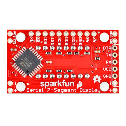 SparkFun 7-Segment Serial Display - Red by Sparkfun - The Pi Hut