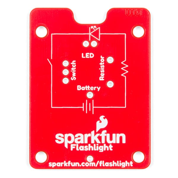 SparkFun Basic Flashlight Soldering Kit by Sparkfun - The Pi Hut