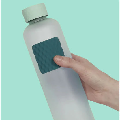 Speks Slabs Silicone Sensory Sticker - Mesh Square Dark Teal
