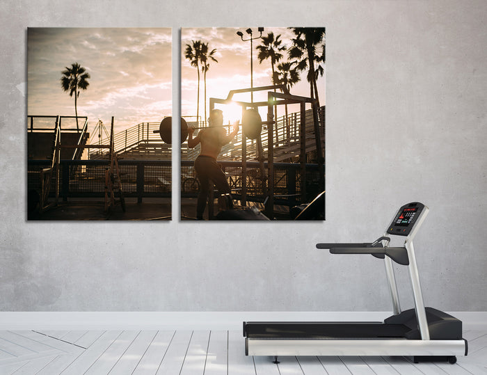 Sport Motivational Canvas Print #4181