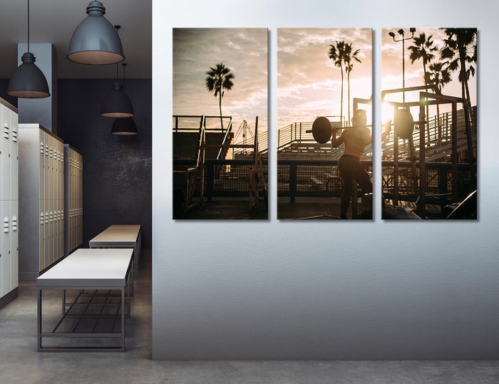 Sport Motivational Canvas Print #4181