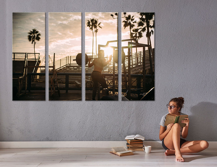 Sport Motivational Canvas Print #4181
