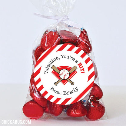 Sports Valentine's Day Stickers