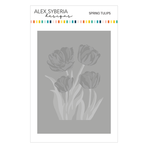 Spring Tulips Stencil Set