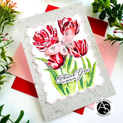 Spring Tulips Stencil Set