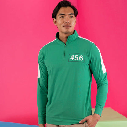 RSVLTS Squid Game Quarter Zip Squid Game "456" – Quarter Zip Squid Game "456" – Quarter Zip
