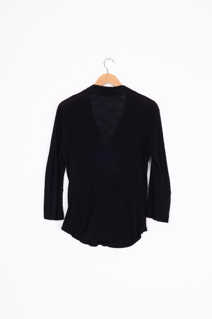 Standard James Perse Womens Black Top Size 2