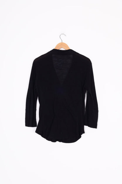 Standard James Perse Womens Black Top Size 2