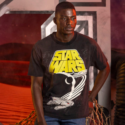RSVLTS Star Wars Crewneck T-shirt Star Wars™ "Punch It" – Vintage Crewneck Tee Star Wars™ "Punch It" – Vintage Crewneck Tee