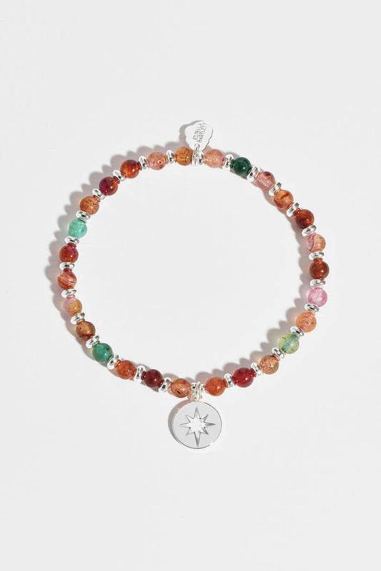 Starburst Bubble Gemstone Amelia Bracelet