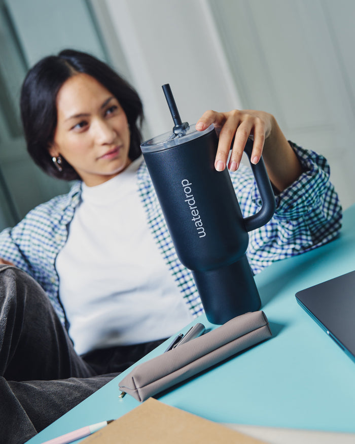Starter Set Explorer Thermo Tumbler with Microdrink 3-Packs.