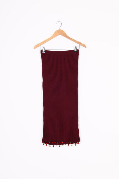Staud Womens Red Skirt Size XS