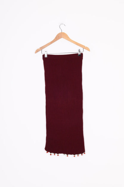 Staud Womens Red Skirt Size XS