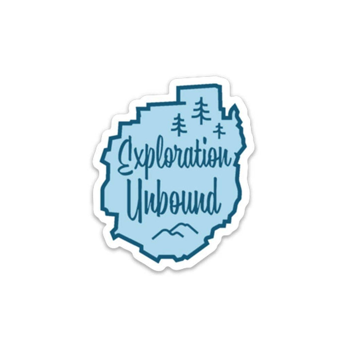 Sticker: The "Blue Line"
