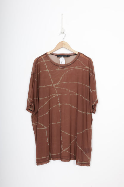 Stolen Girlfriends Club Womens Brown Top Size XL