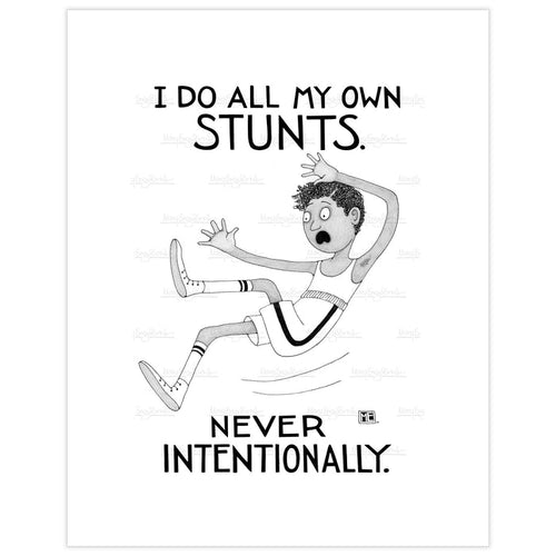 Stuntman Fine Art Print