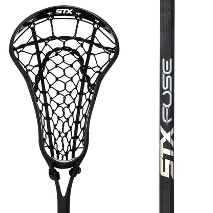 STX Fuse Women's Complete Lacrosse Stick - Black