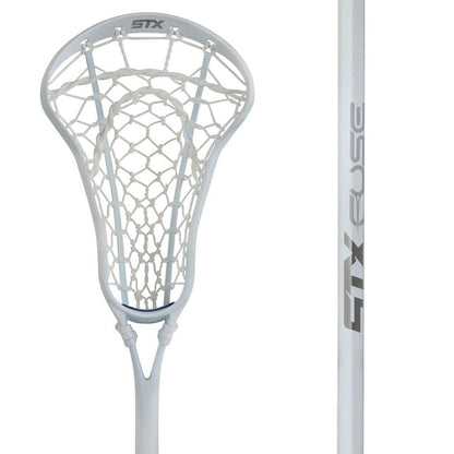STX Fuse Women's Complete Lacrosse Stick - White/White