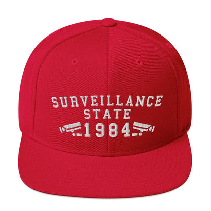 SURVEILLANCE STATE - high snapback hat