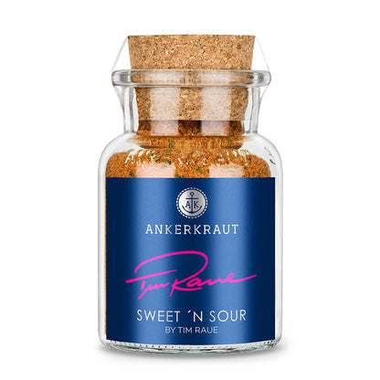 Sweet N Sour By Tim Raue von Ankerkraut im Korkenglas auf weißem Hintergrund.