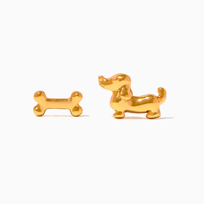 Teeny Tiny Bone Appétit Studs