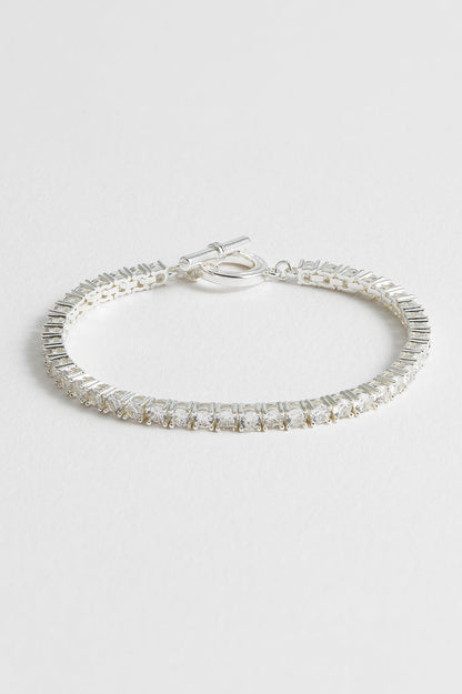 Tennis T-Bar Bracelet
