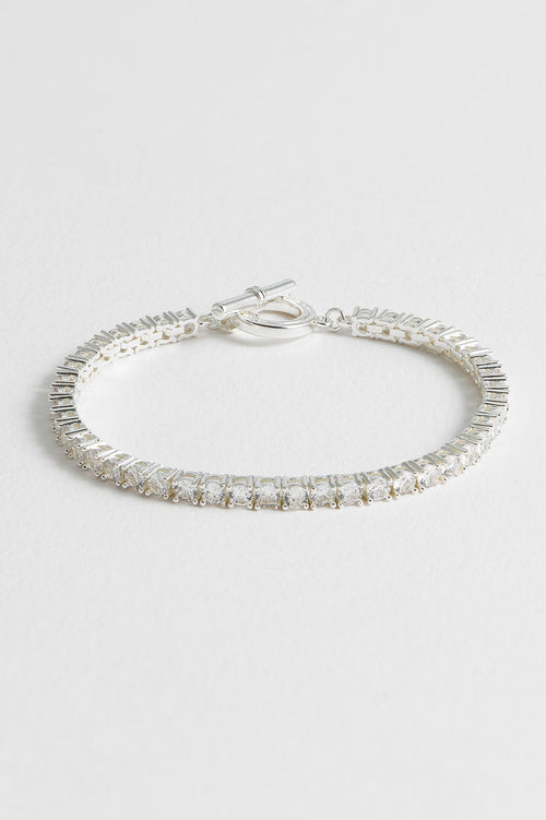 Tennis T-Bar Bracelet