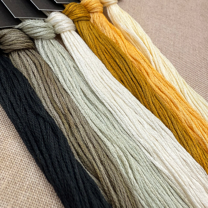 The Artsy Housewife - Cozy - Chart and/or Roxy Floss Conversion