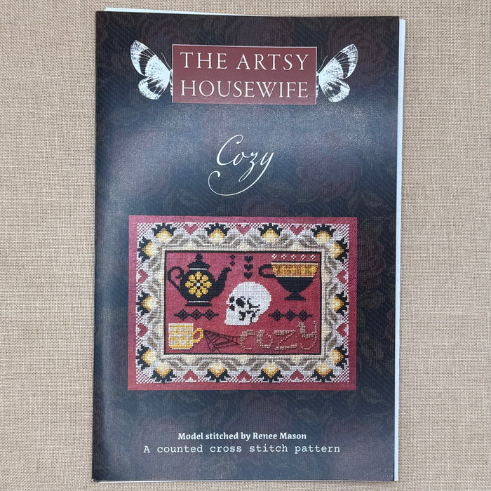 The Artsy Housewife - Cozy - Chart and/or Roxy Floss Conversion